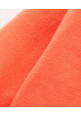 Tiara Full Sleeves Letter K Printed Sweatshirt With Joggers - Orange