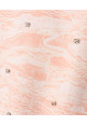 Tiara Full Sleeves Abstract Printed & Stone Embellished Fleece Sweatshirt - Peach