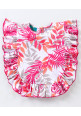 Tiara Girl's Printed Summer Ruffle Pooncho With Palazzo-Pink