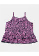 Tiara Girl's Summer Ruffle Top And Palazzo Set - Baby Pink