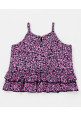 Tiara Girl's Summer Ruffle Top And Palazzo Set - Baby Pink