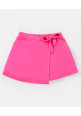 Tiara Girl's Summer Ruffle Top With Bow Skorts - Pink