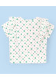 Tiara Girl's Printed Summer Casual T-Shirt-White