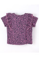 Tiara Girl's Printed Summer Casual T-Shirt-Pink