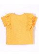 Tiara Girl's Printed Summer Casual T-Shirt-Yellow