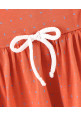 Tiara Girl's Printed Casual Dress - Orange