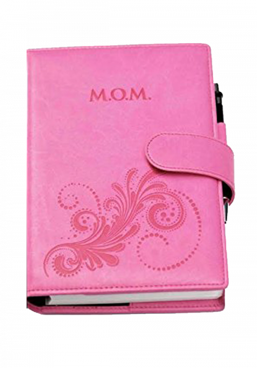 M.O.M diary pink